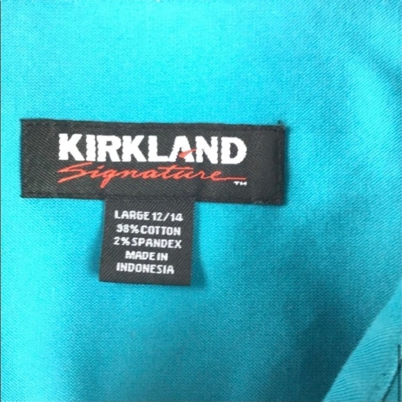 Kirkland Women’s Shirt Button Down Size L - Picture 7 of 8